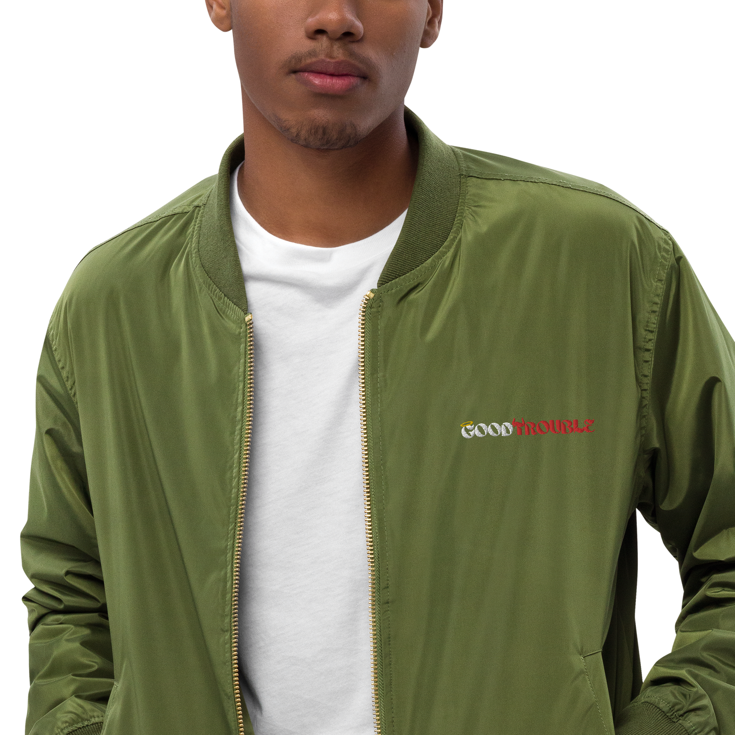 Premium recycled bomber jacket