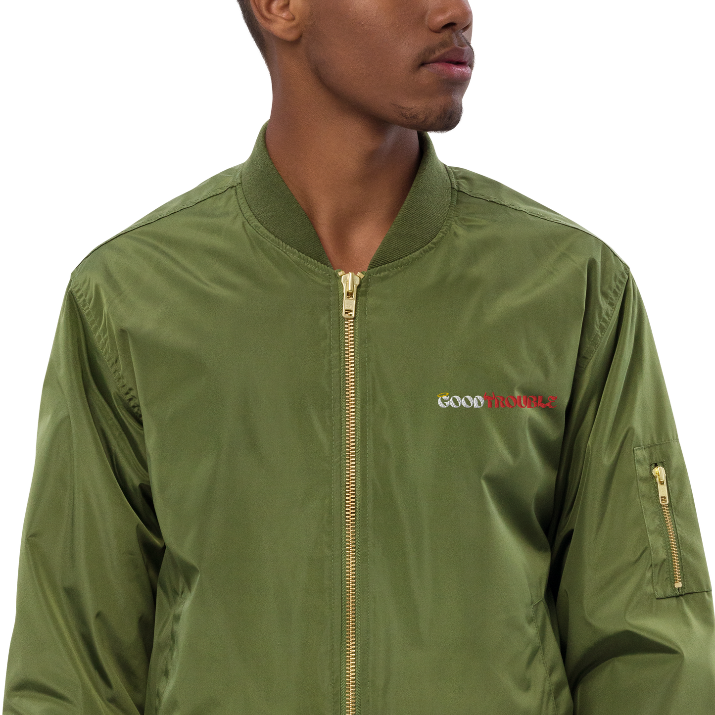 Premium recycled bomber jacket