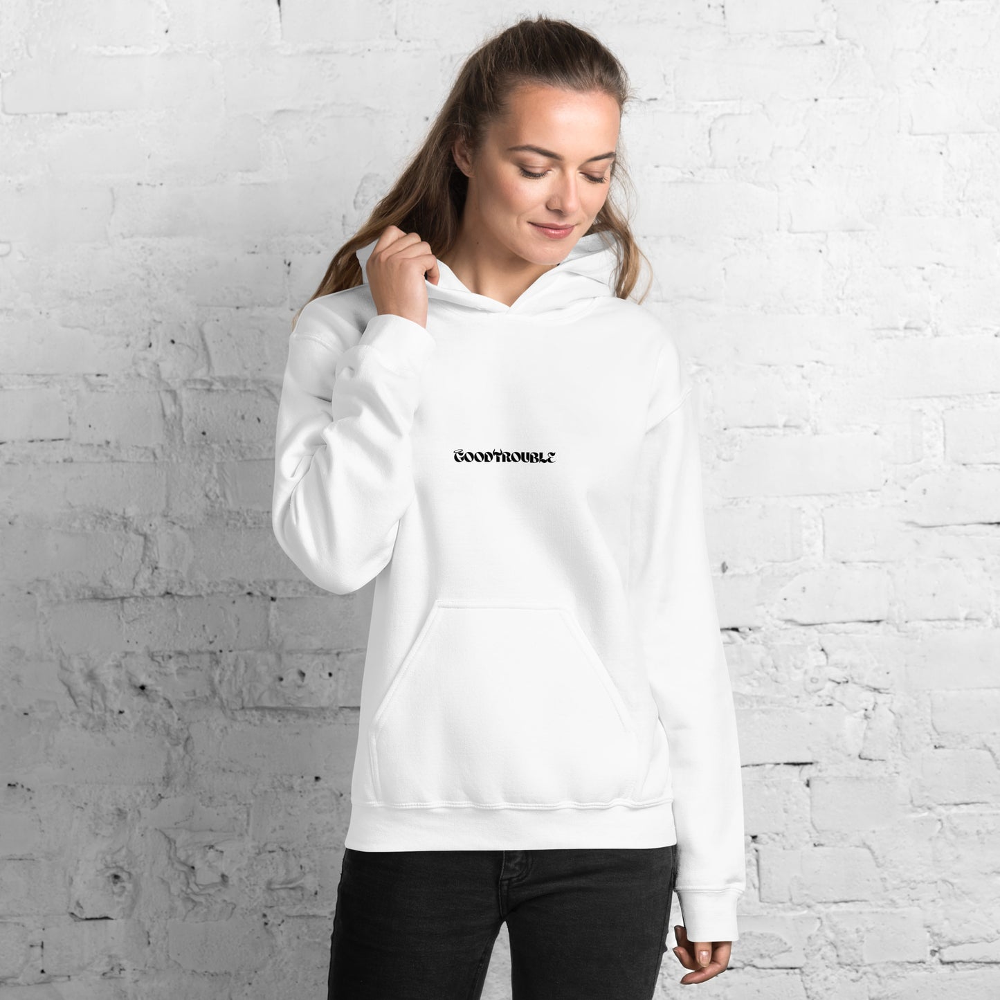 Good Trouble Roses Hoodie