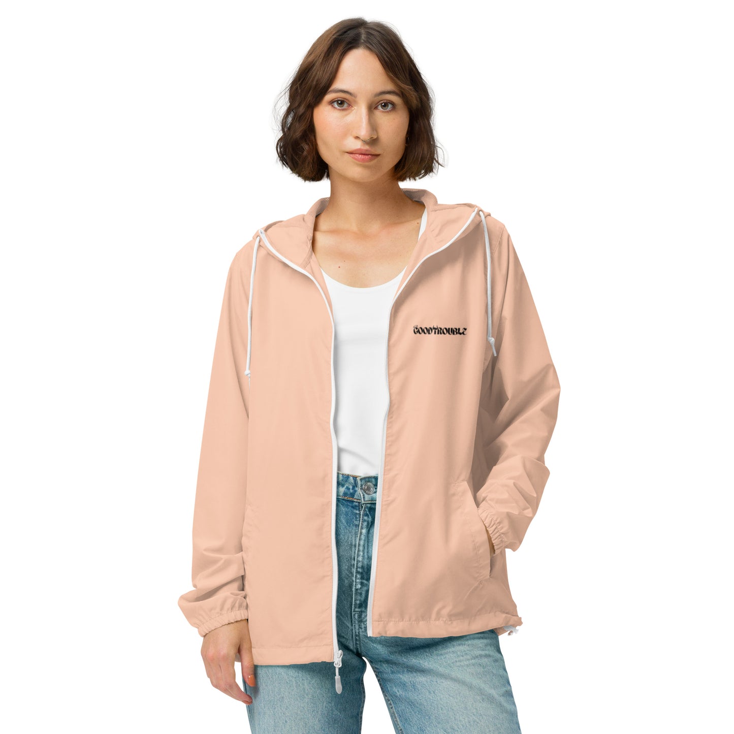 Lightweight Zip Up Windbreaker
