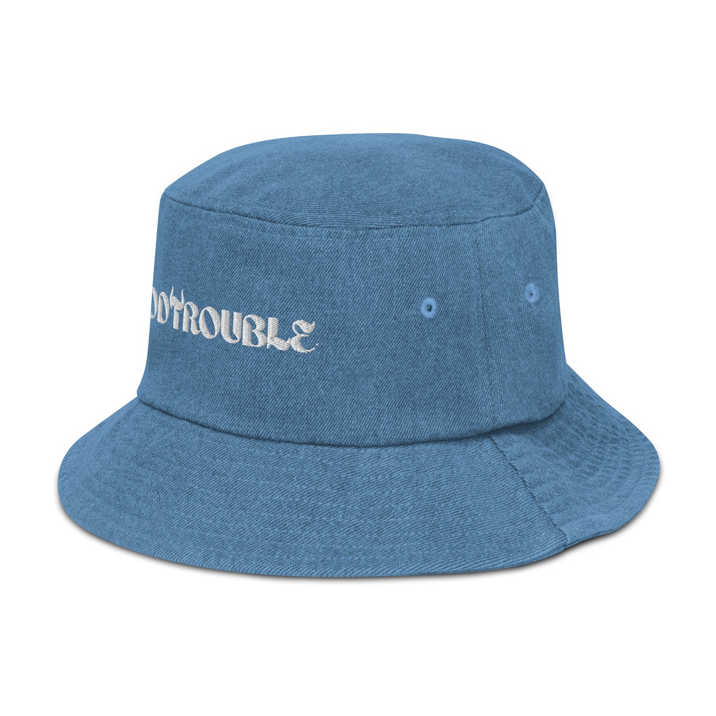 Denim bucket hat