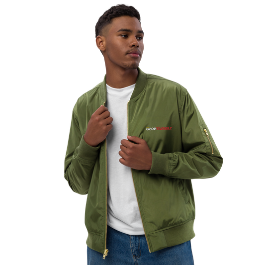 Premium recycled bomber jacket