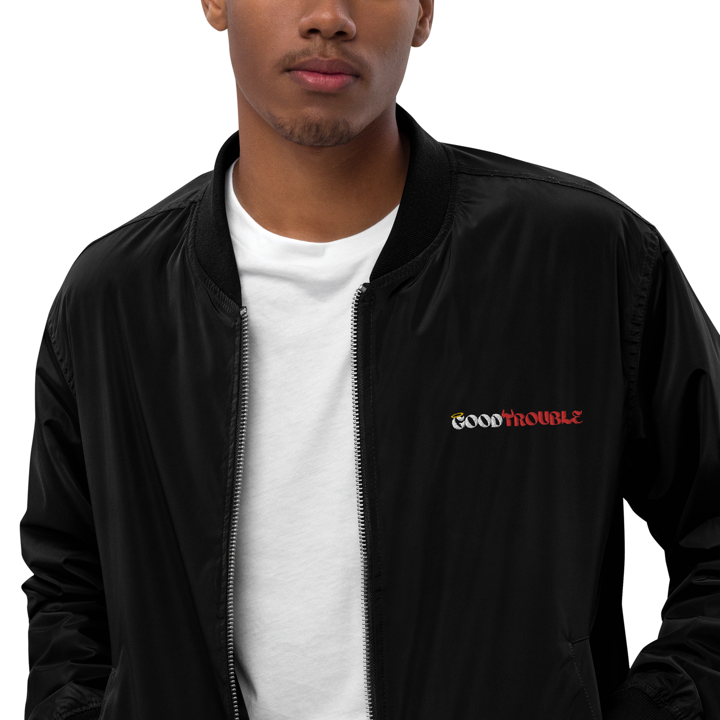 Premium recycled bomber jacket