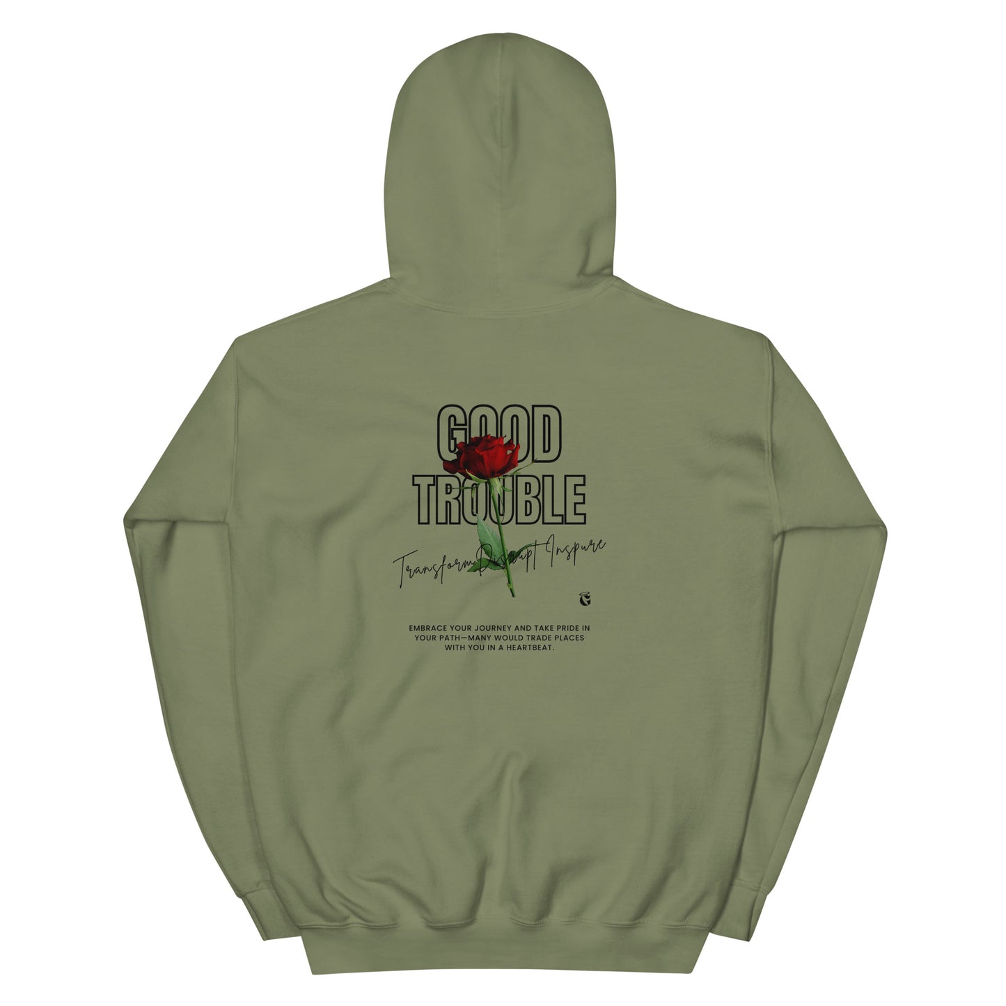 Good Trouble Roses Hoodie