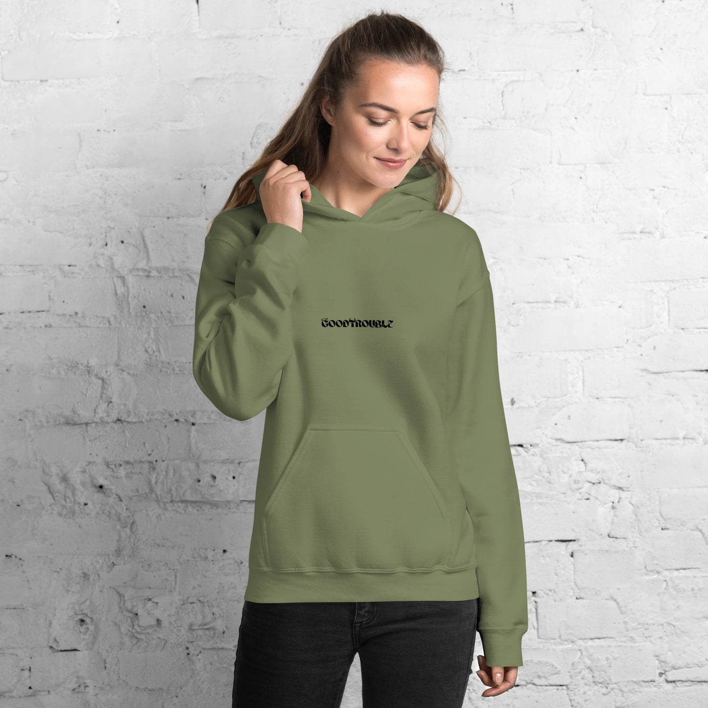 Good Trouble Roses Hoodie