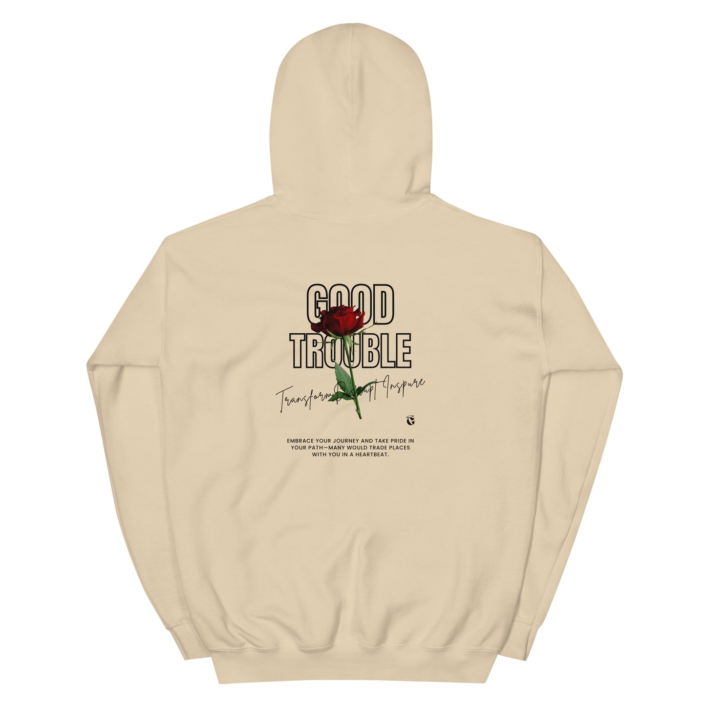 Good Trouble Roses Hoodie