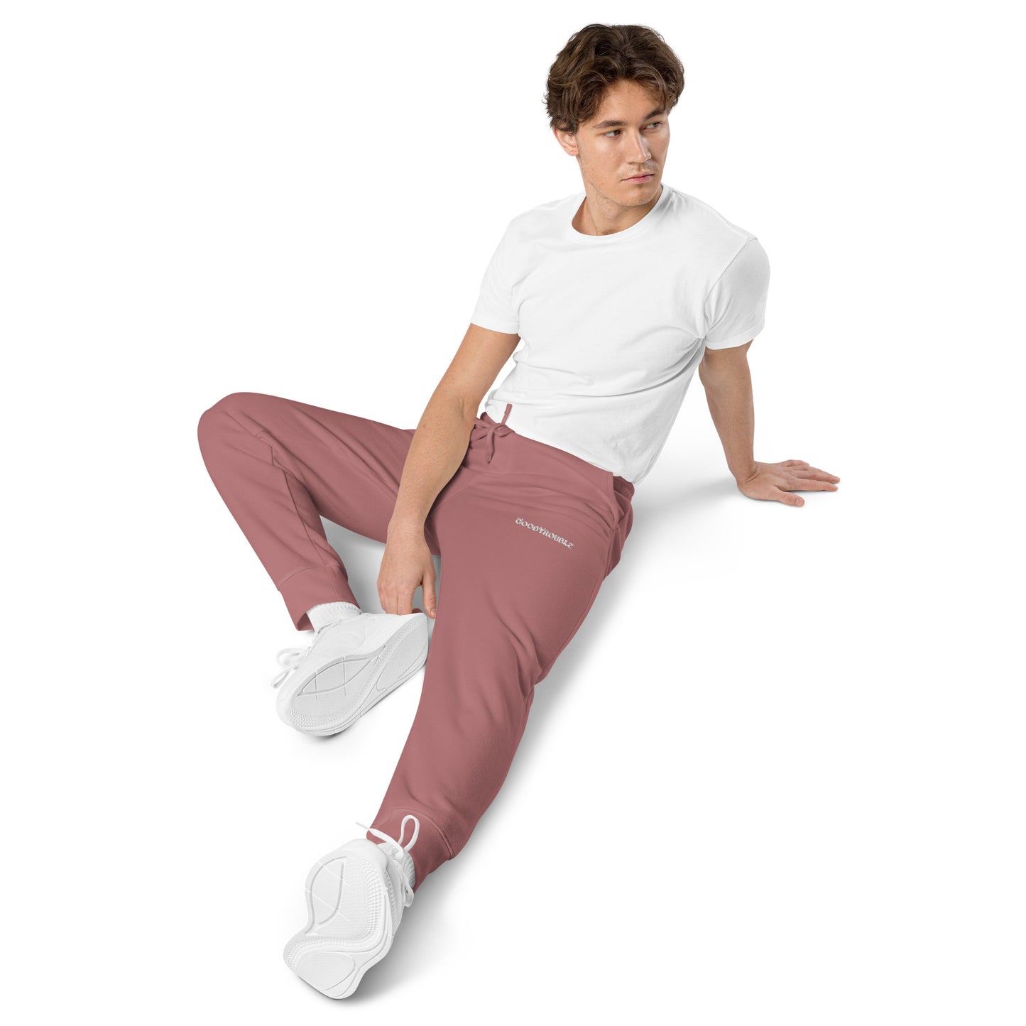 Pigment-dyed sweatpants